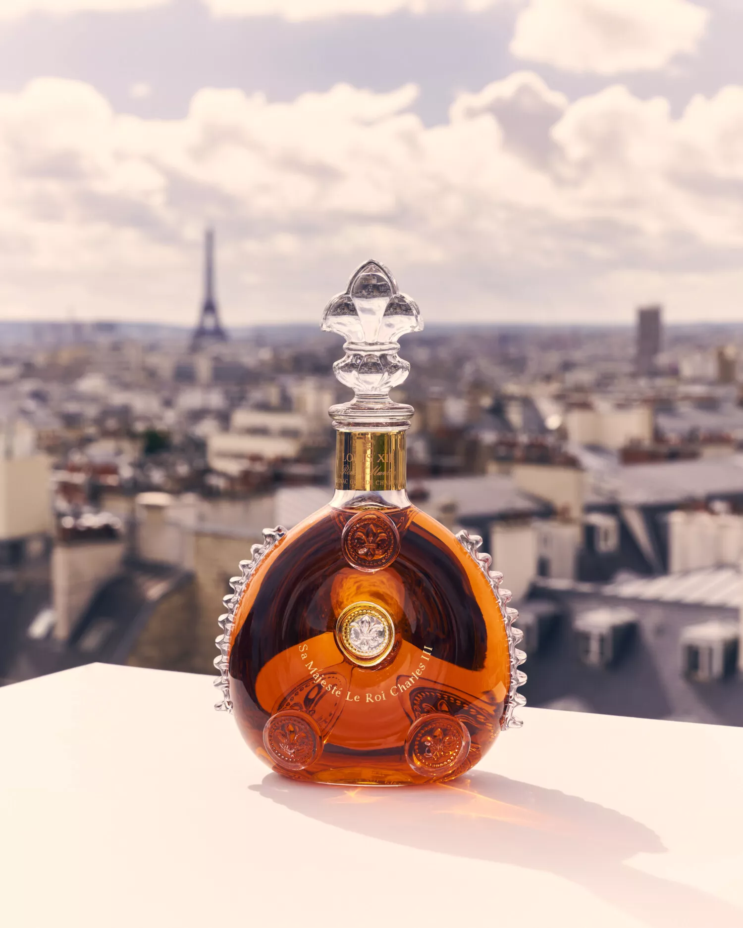 LOUIS XIII, THE KING OF COGNAC, IN HONOR OF HIS MAJESTY THE KING CHARLES III